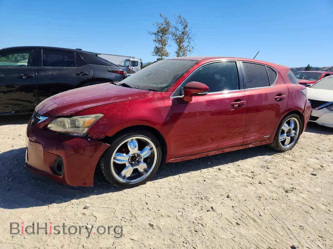 Фотография JTHKD5BH1D2131492 - LEXUS CT 200 2013