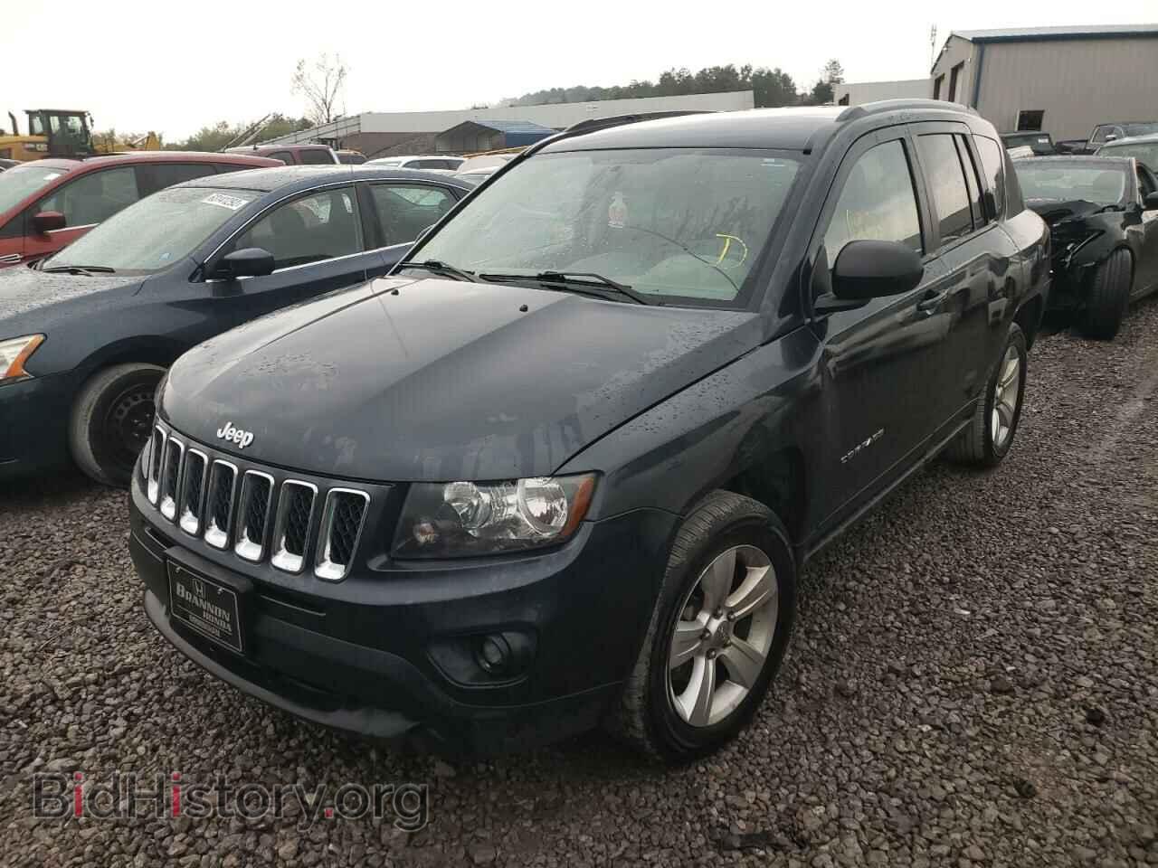 2016 JEEP COMPASS - VIN: 1C4NJDBB2GD549680 - Фото 2