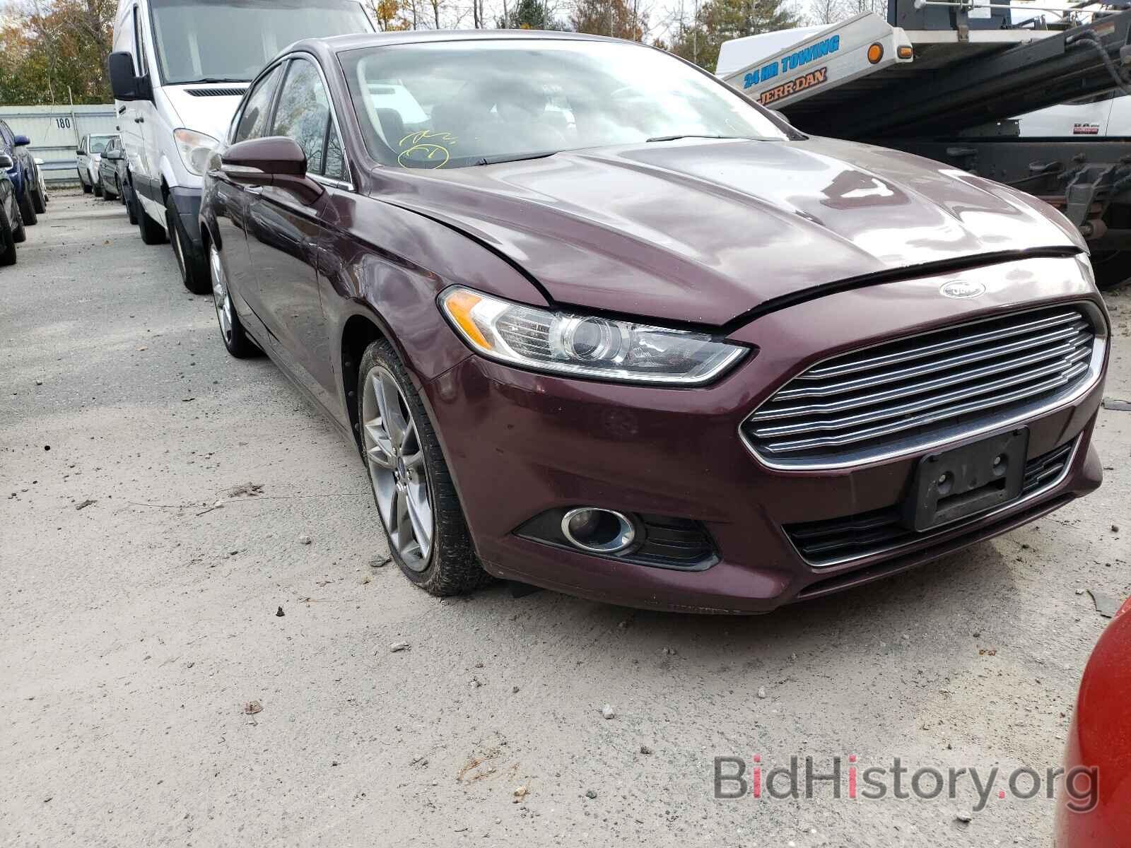 Фотография 3FA6P0K92DR160328 - FORD FUSION 2013