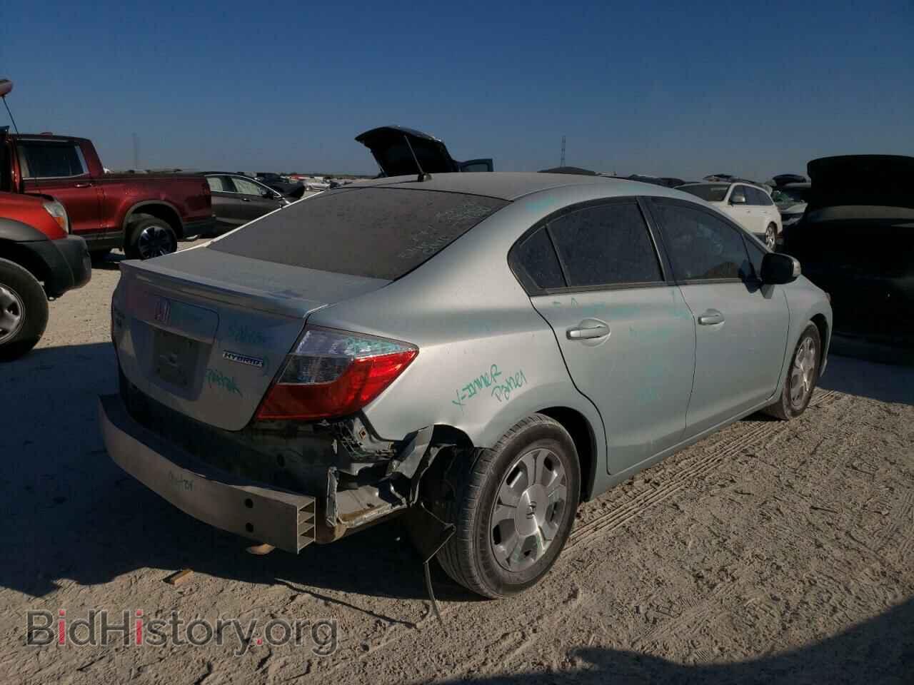2012 HONDA CIVIC - VIN: JHMFB4F2XCS000390 - Фото 4