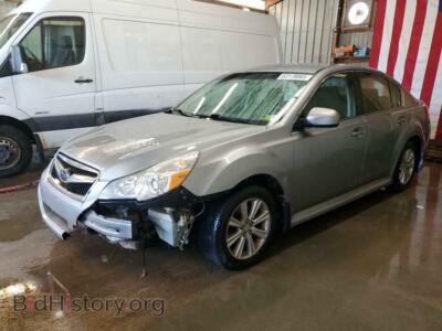 2011 Subaru LEGACY 2.5I Premium, silver — VIN 4S3BMBC68B3261998, Copart