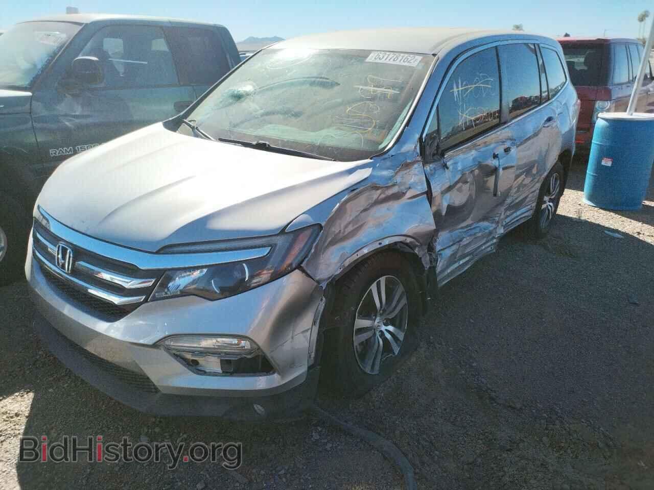 2017 HONDA PILOT - VIN: 5FNYF5H36HB019646 - Фото 2