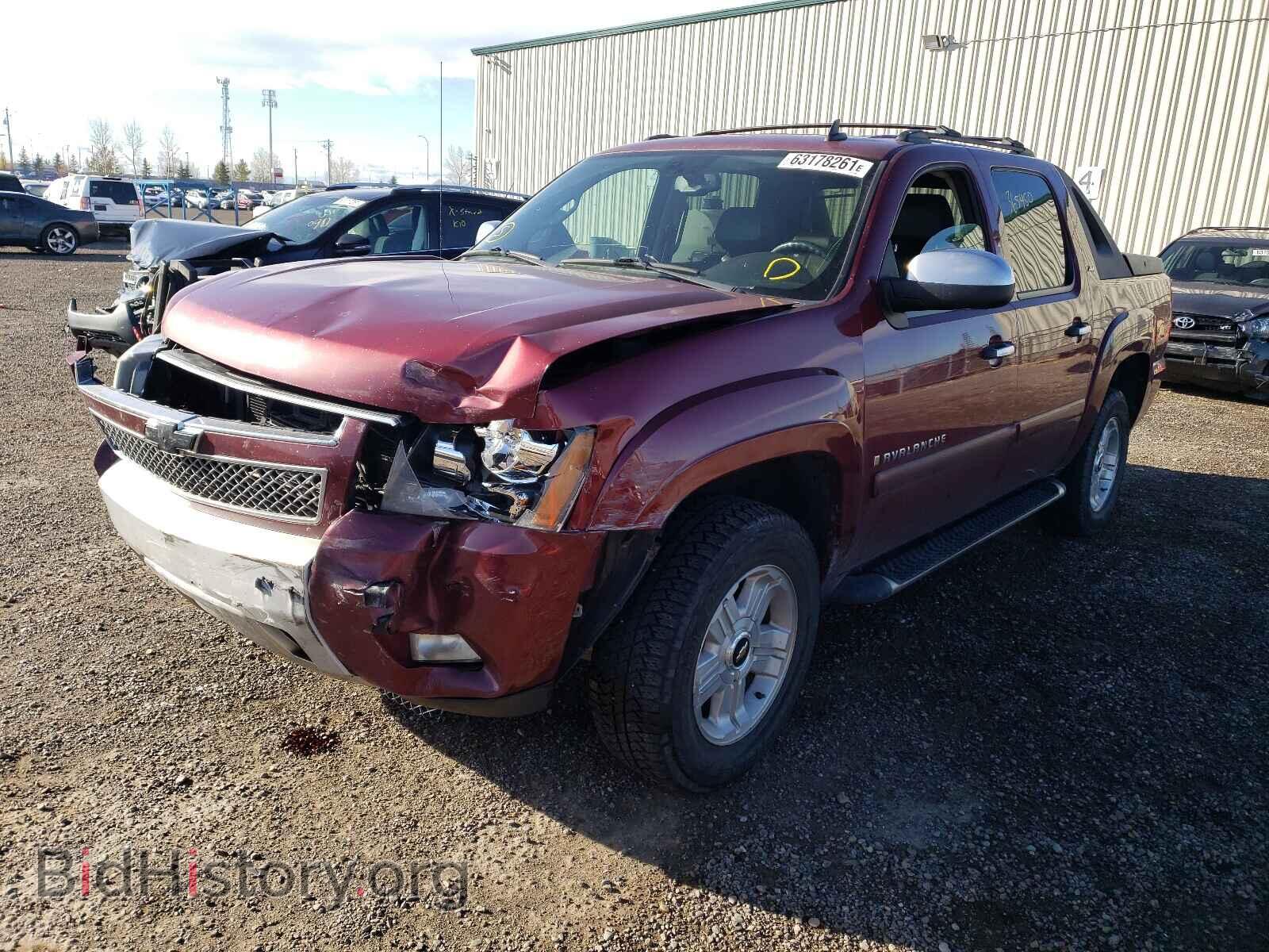 2008 CHEVROLET AVALANCHE - VIN: 3GNFK12328G279189 - Фото 2