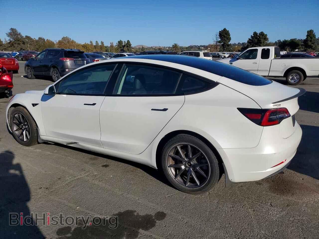 2021 TESLA MODEL 3 - VIN: 5YJ3E1EA2MF051643 - Фото 2