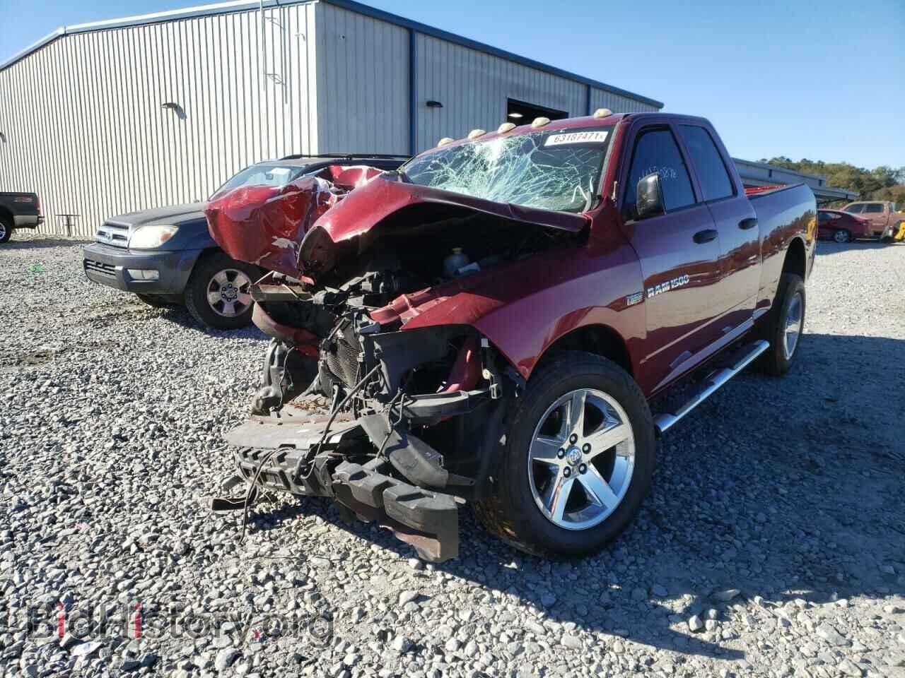 2012 DODGE RAM 1500 - VIN: 1C6RD6FT1CS332075 - Фото 2