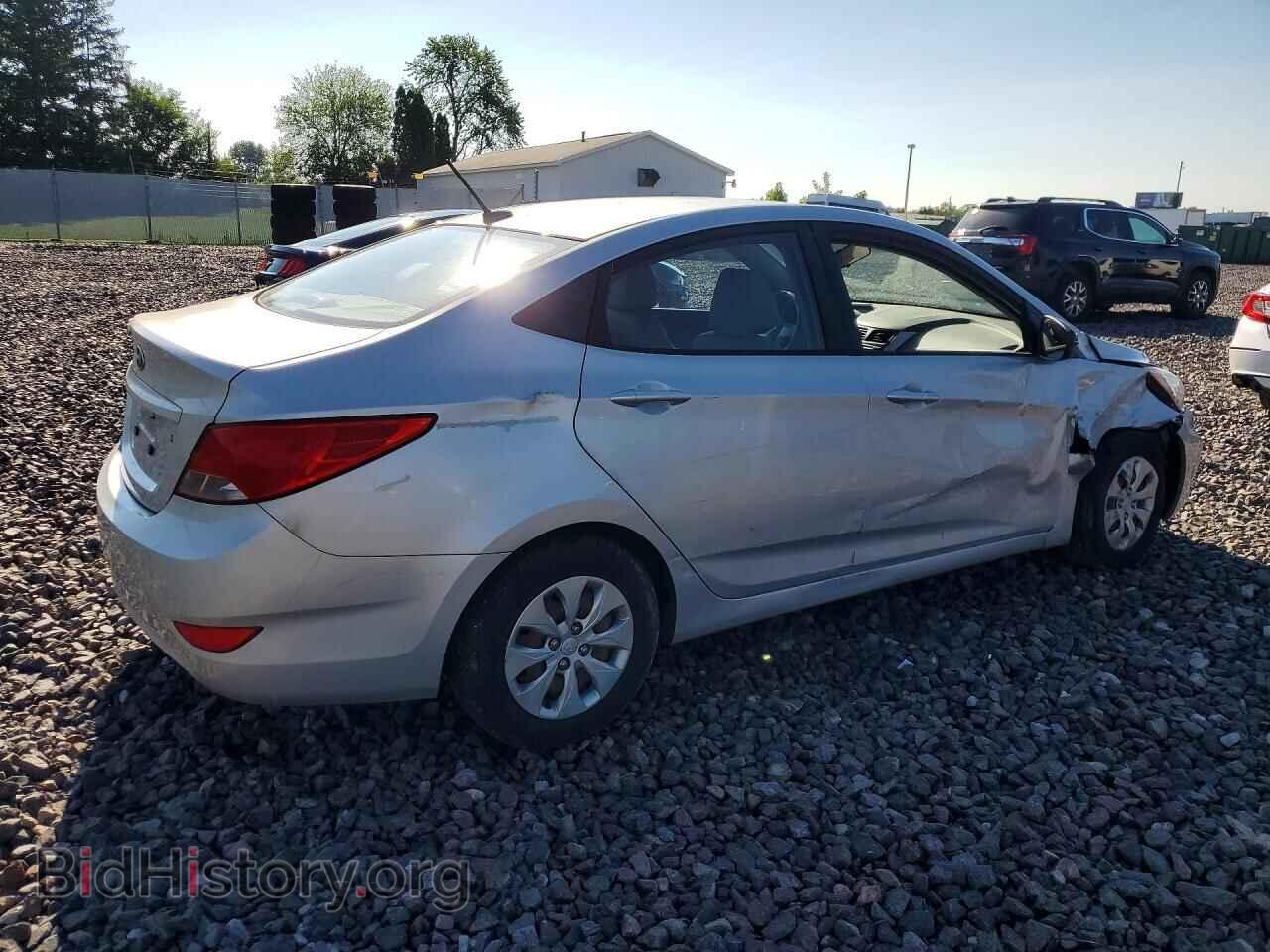 2016 HYUNDAI ACCENT - VIN: KMHCT4AE1GU072412 - Фото 3