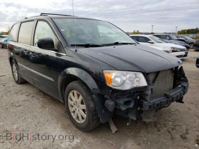 2014 Chrysler MINIVAN Town & COU, black — VIN 2C4RC1BG3ER360018, Copart