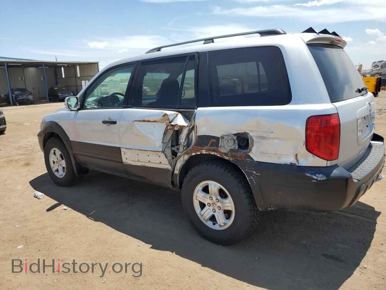 2005 HONDA PILOT - VIN: 2HKYF18475H509155 - Фото 2