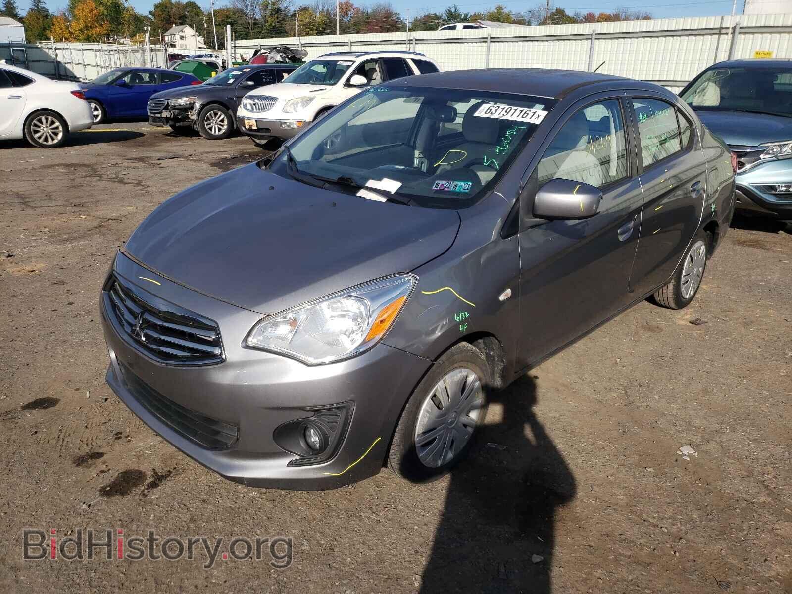 2017 MITSUBISHI MIRAGE - VIN: ML32F3FJ1HHF08702 - Фото 2