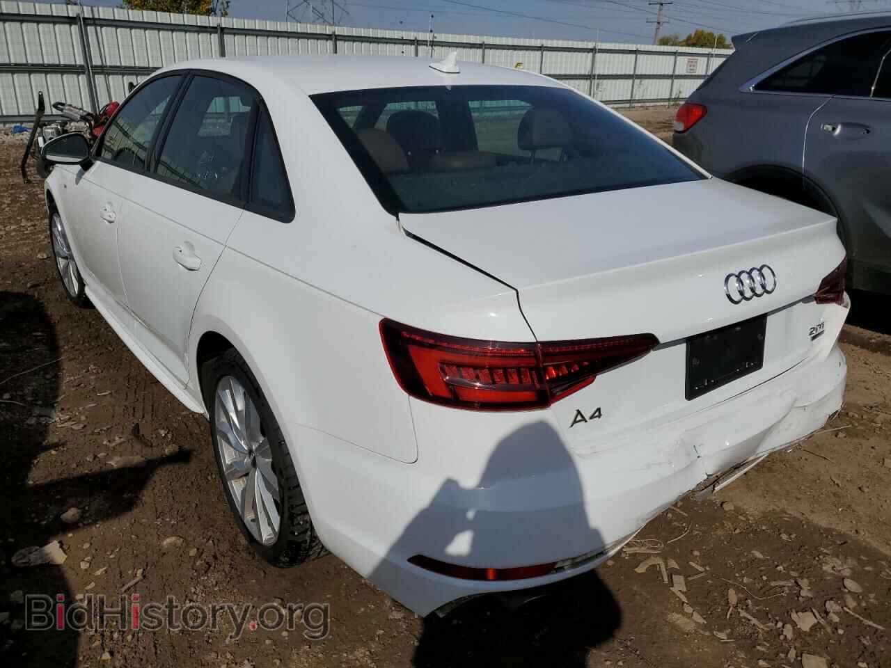 2018 AUDI A4 - VIN: WAUDNAF40JA209377 - Фото 3