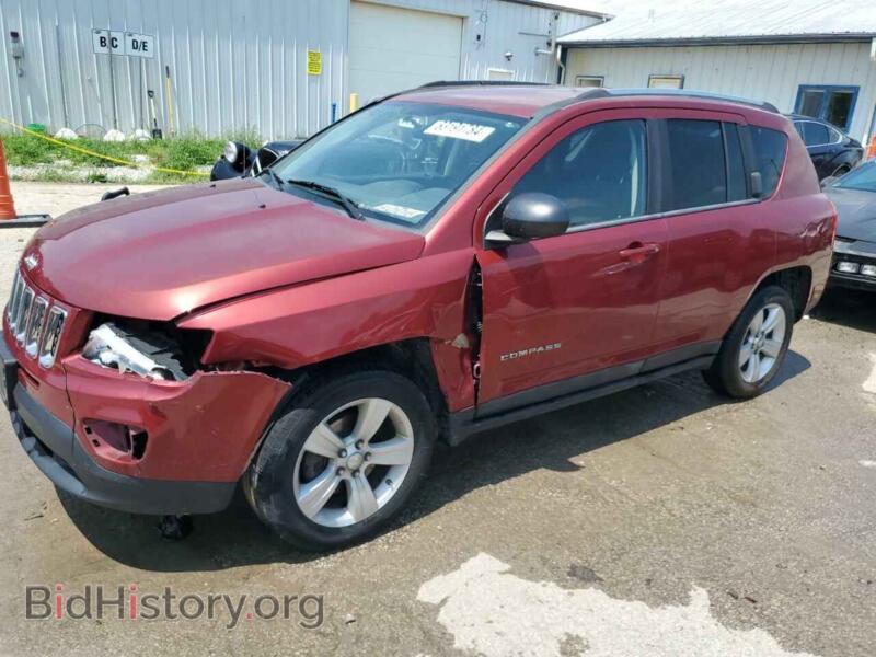 2011 Jeep COMPASS Sport (VIN 1J4NF1FB8BD136501) — photo 1 of 13, Copart, damage: front end