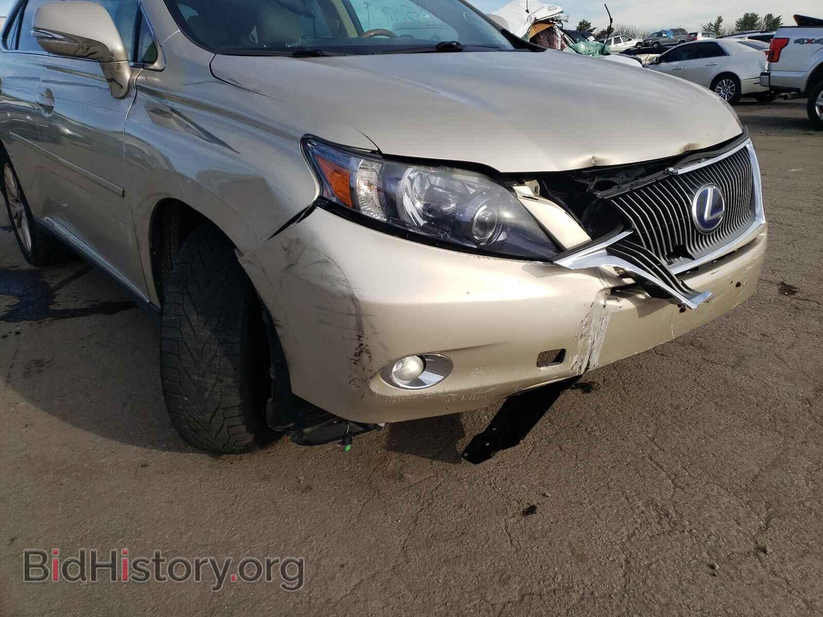 2011 LEXUS RX450 - VIN: JTJBC1BA4B2033230 - Фото 9