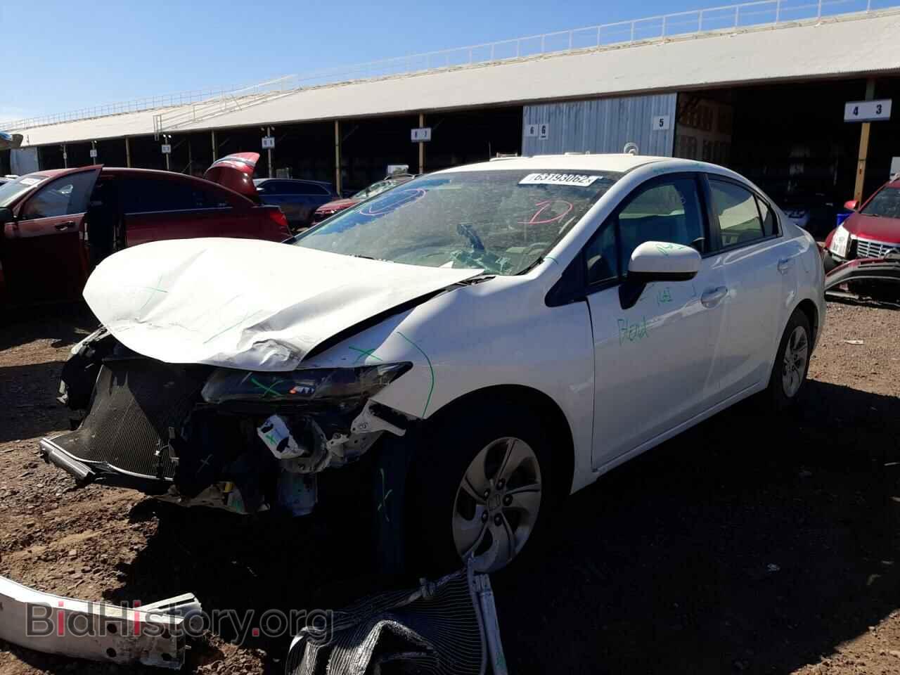 2014 HONDA CIVIC - VIN: 19XFB2F54EE233932 - Фото 2