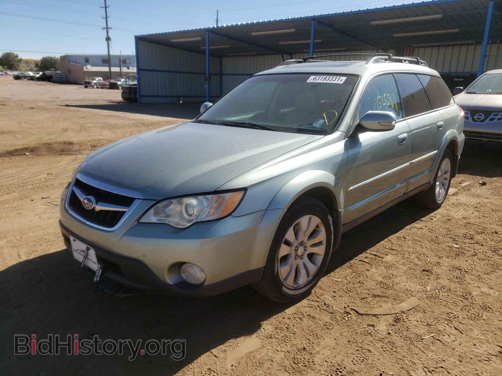 2009 SUBARU OUTBACK - VIN: 4S4BP85C494322664 - Фото 2