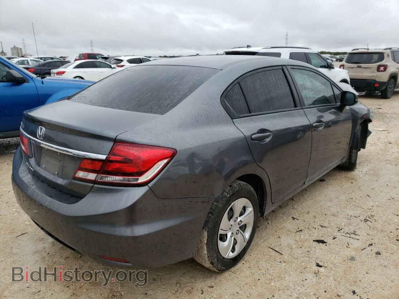 2013 HONDA CIVIC - VIN: 19XFB2F55DE088849 - Фото 4