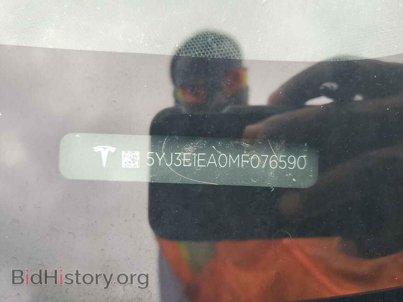2021 TESLA MODEL 3 - VIN: 5YJ3E1EA0MF076590 - Photo 10