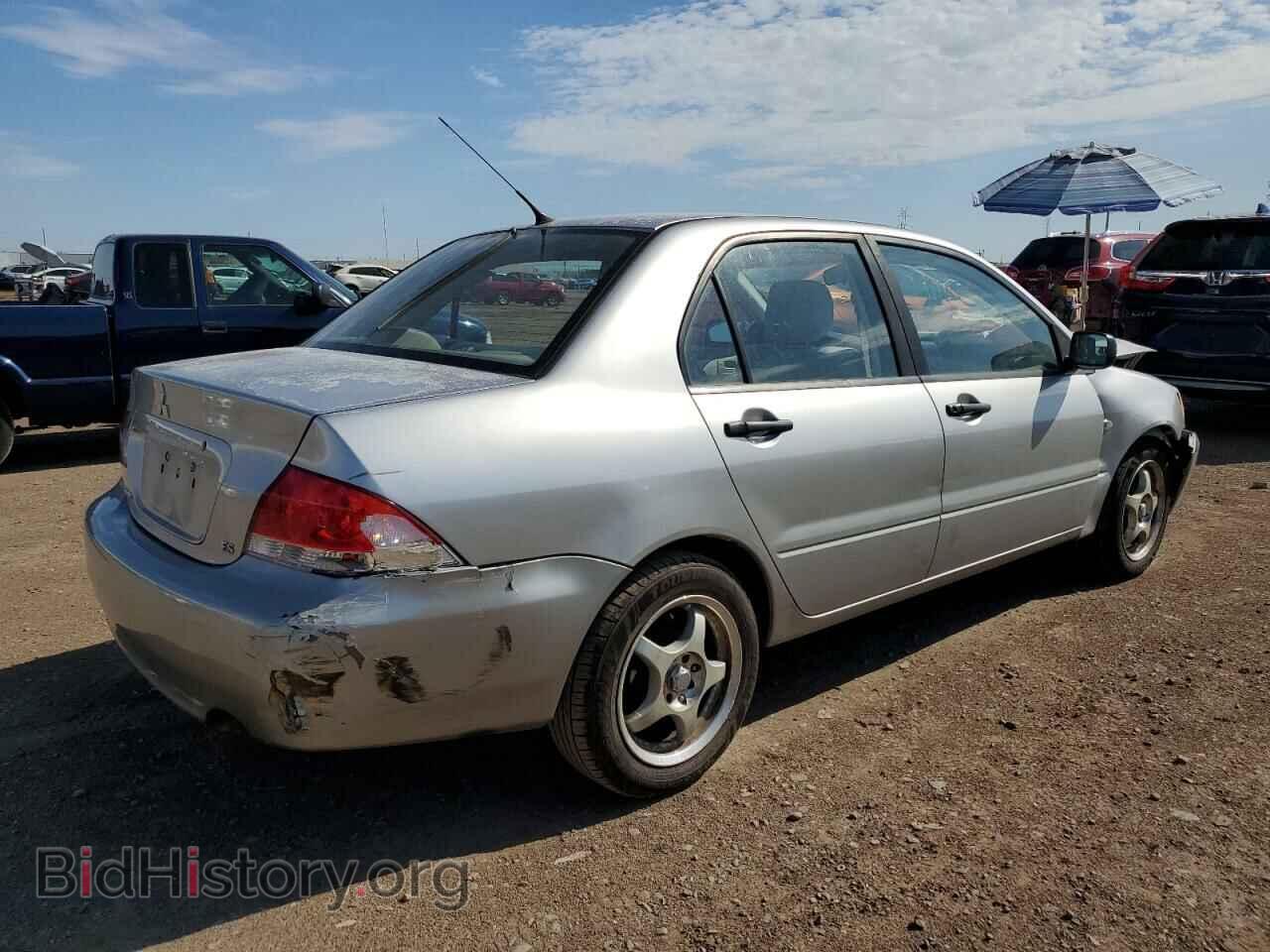 2006 MITSUBISHI LANCER - VIN: JA3AJ26E46U056099 - Фото 3