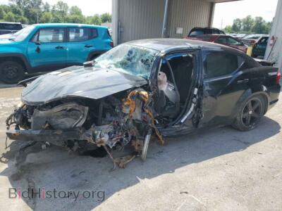 2011 Dodge AVENGER EXPRESS, черный — VIN 1B3BD4FB6BN591889, Copart