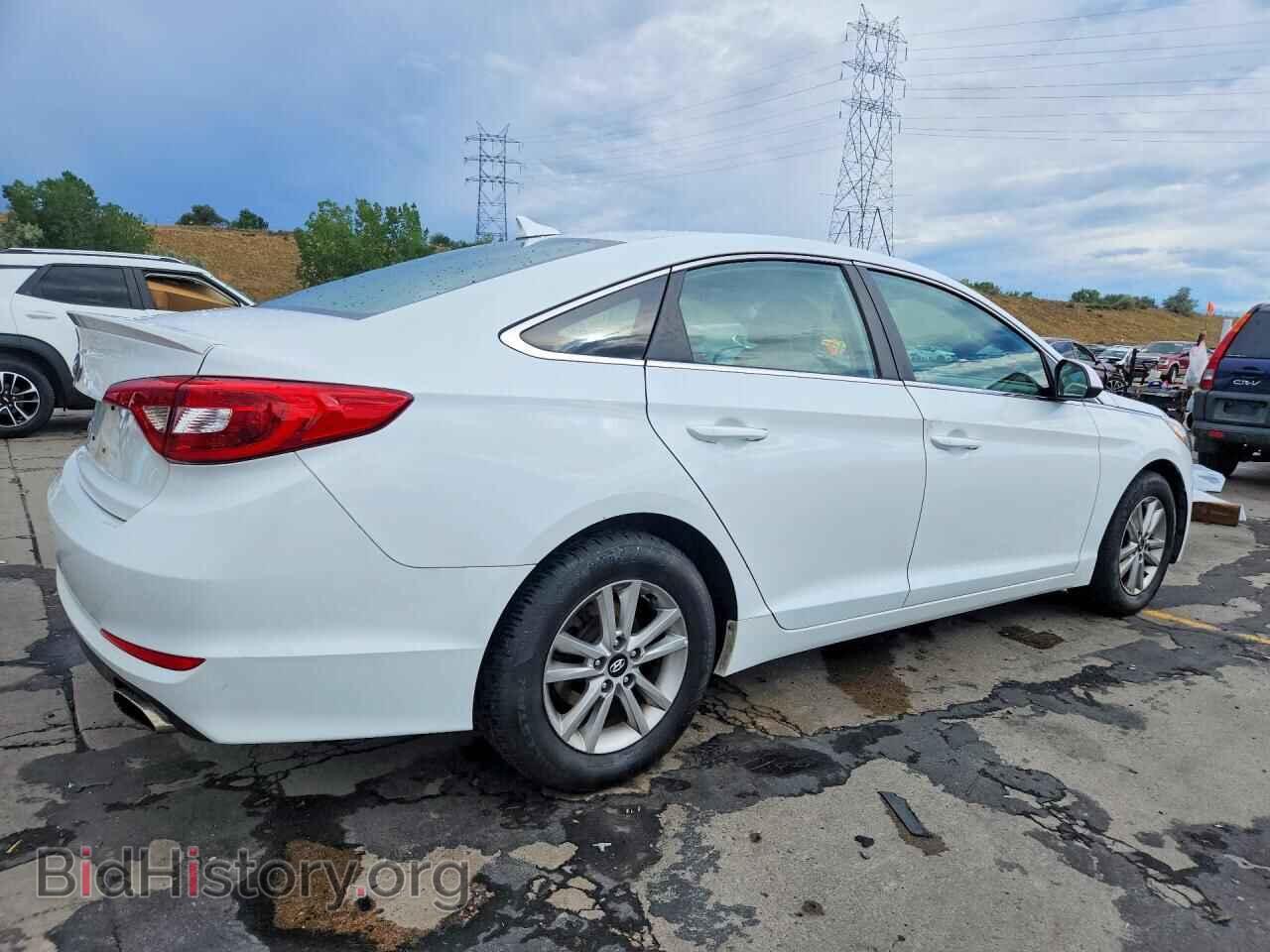 2016 HYUNDAI SONATA - VIN: 5NPE24AF5GH368066 - Фото 3