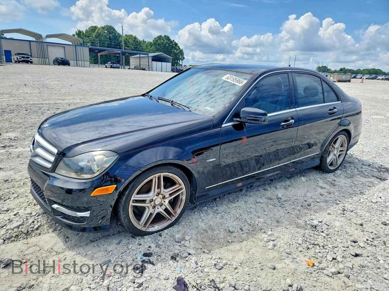 Фотография WDDGF4HB5CR194170 - MERCEDES-BENZ C-CLASS 2012
