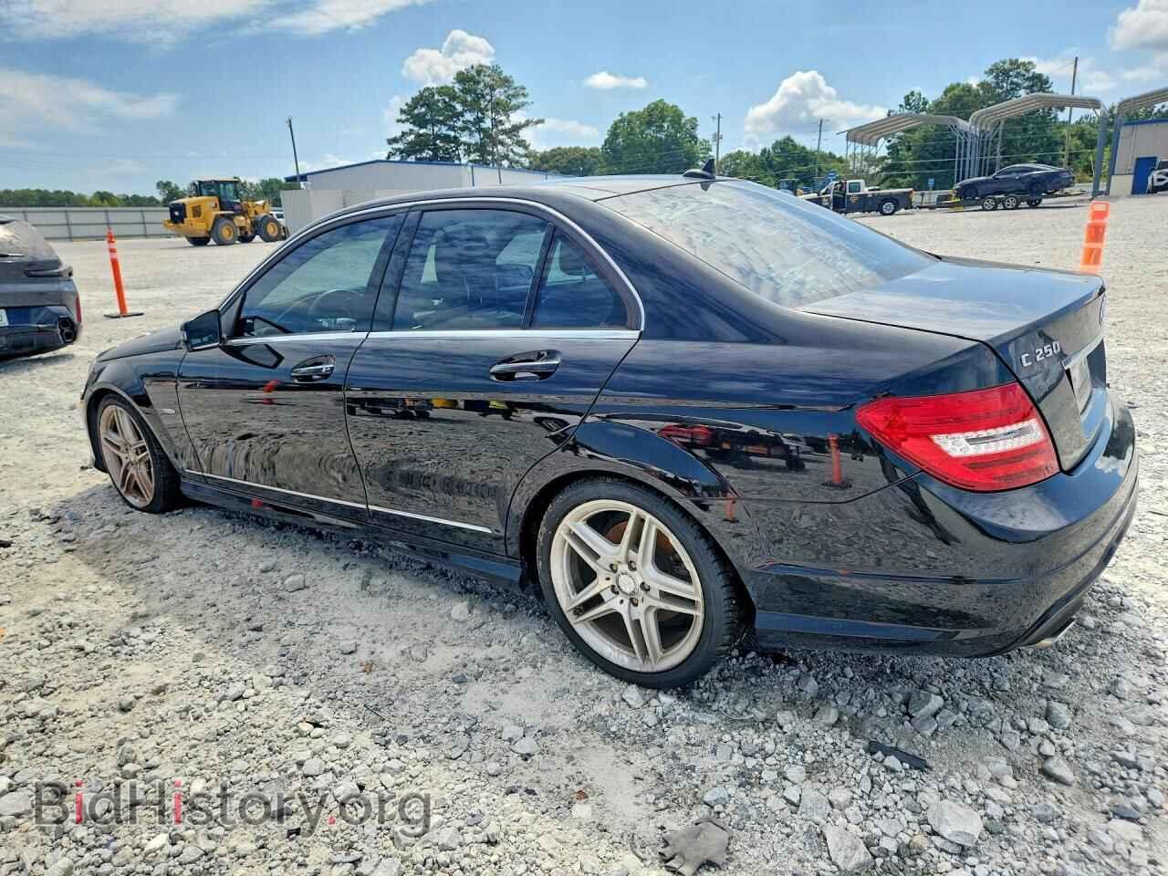 2012 MERCEDES-BENZ C-CLASS - VIN: WDDGF4HB5CR194170 - Photo 2