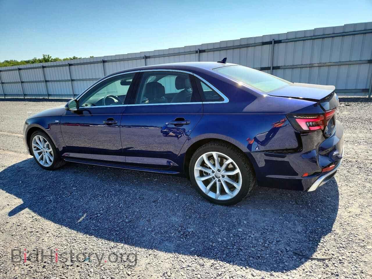 2019 AUDI A4 - VIN: WAUDNAF42KA118371 - Photo 2