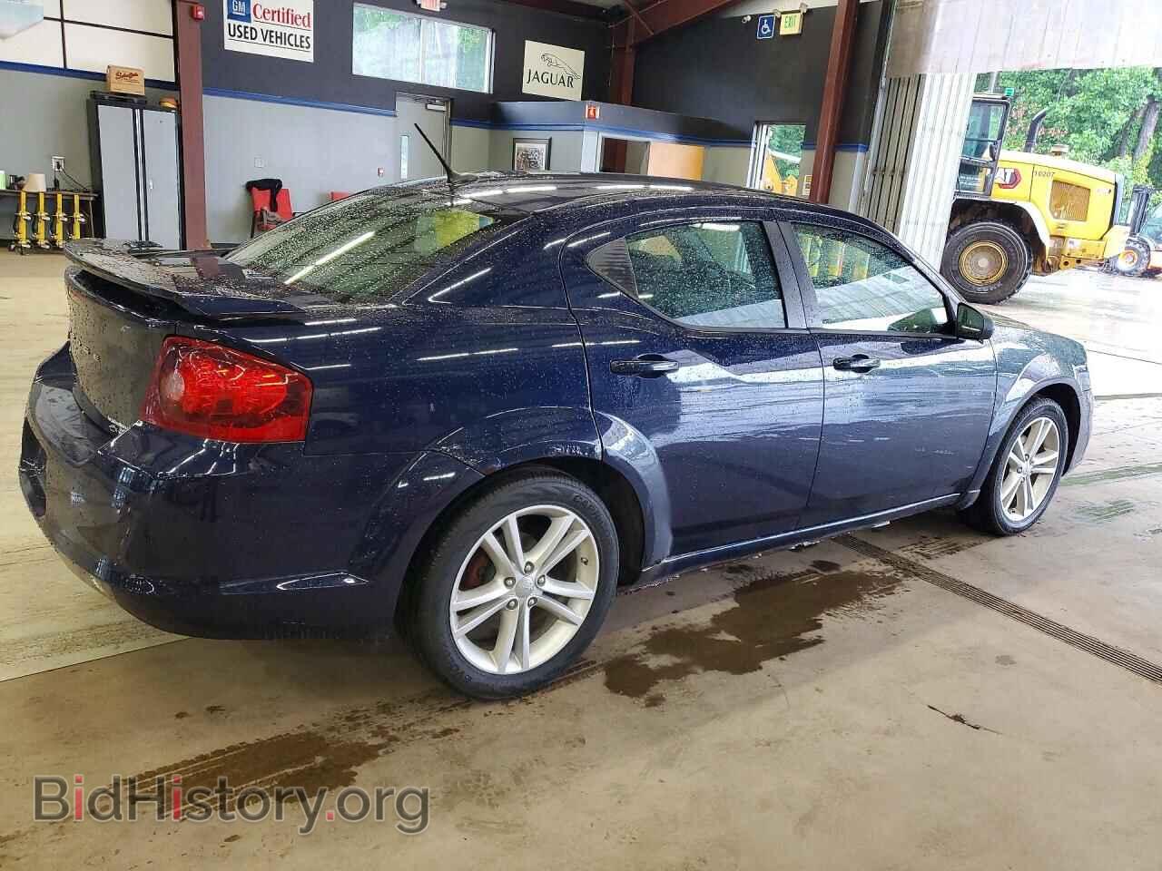 2014 DODGE AVENGER - VIN: 1C3CDZAG9EN104485 - Фото 3