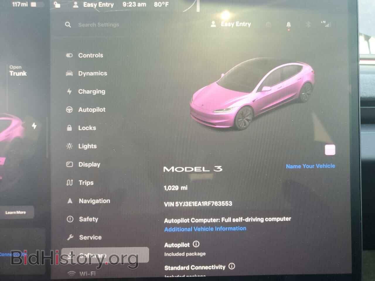 2024 TESLA MODEL 3 - VIN: 5YJ3E1EA1RF763553 - Photo 9