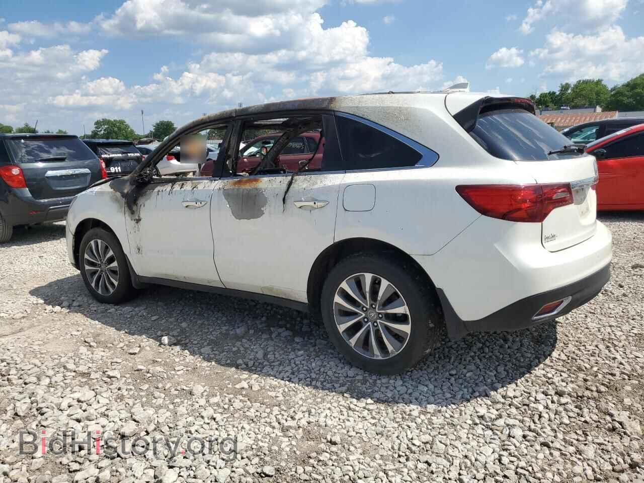 2014 ACURA MDX - VIN: 5FRYD4H49EB045581 - Фото 2