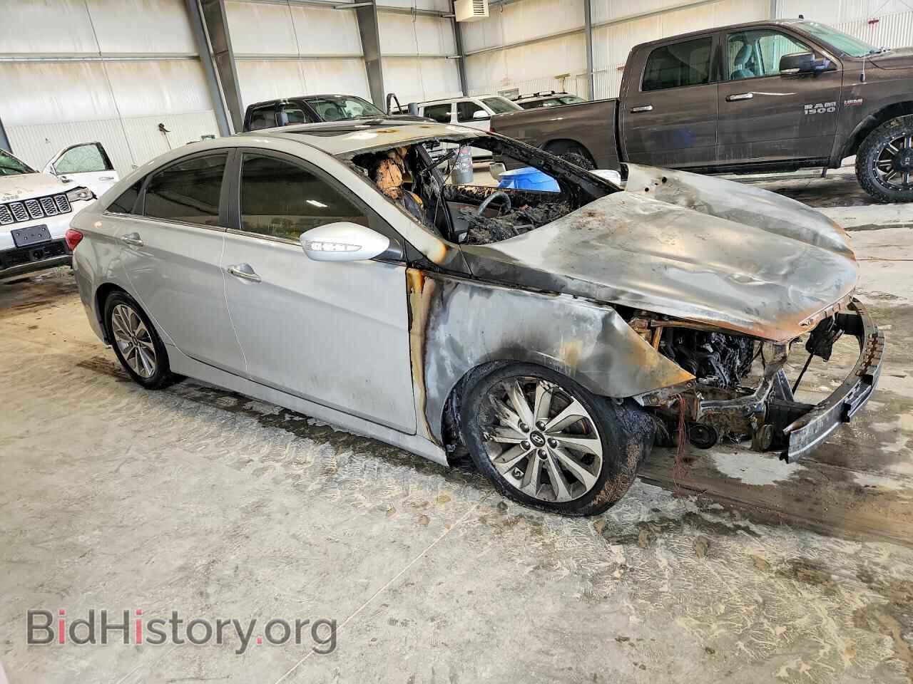 2014 HYUNDAI SONATA - VIN: 5NPEC4AC4EH839446 - Фото 4