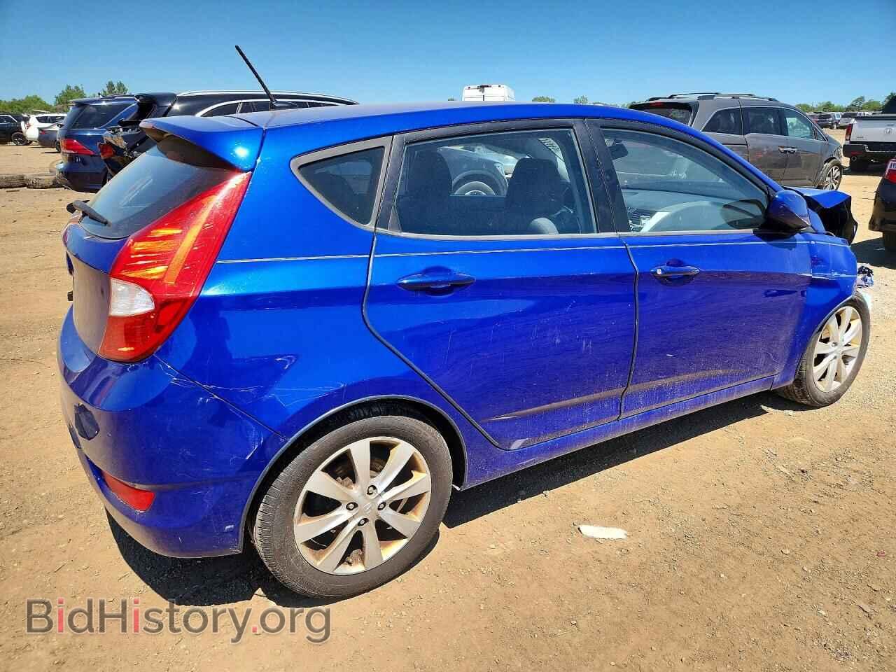 2012 HYUNDAI ACCENT - VIN: KMHCU5AEXCU022914 - Фото 3
