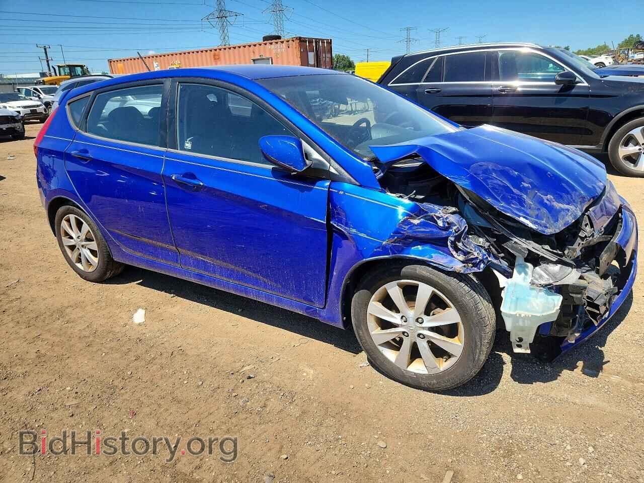 2012 HYUNDAI ACCENT - VIN: KMHCU5AEXCU022914 - Фото 4