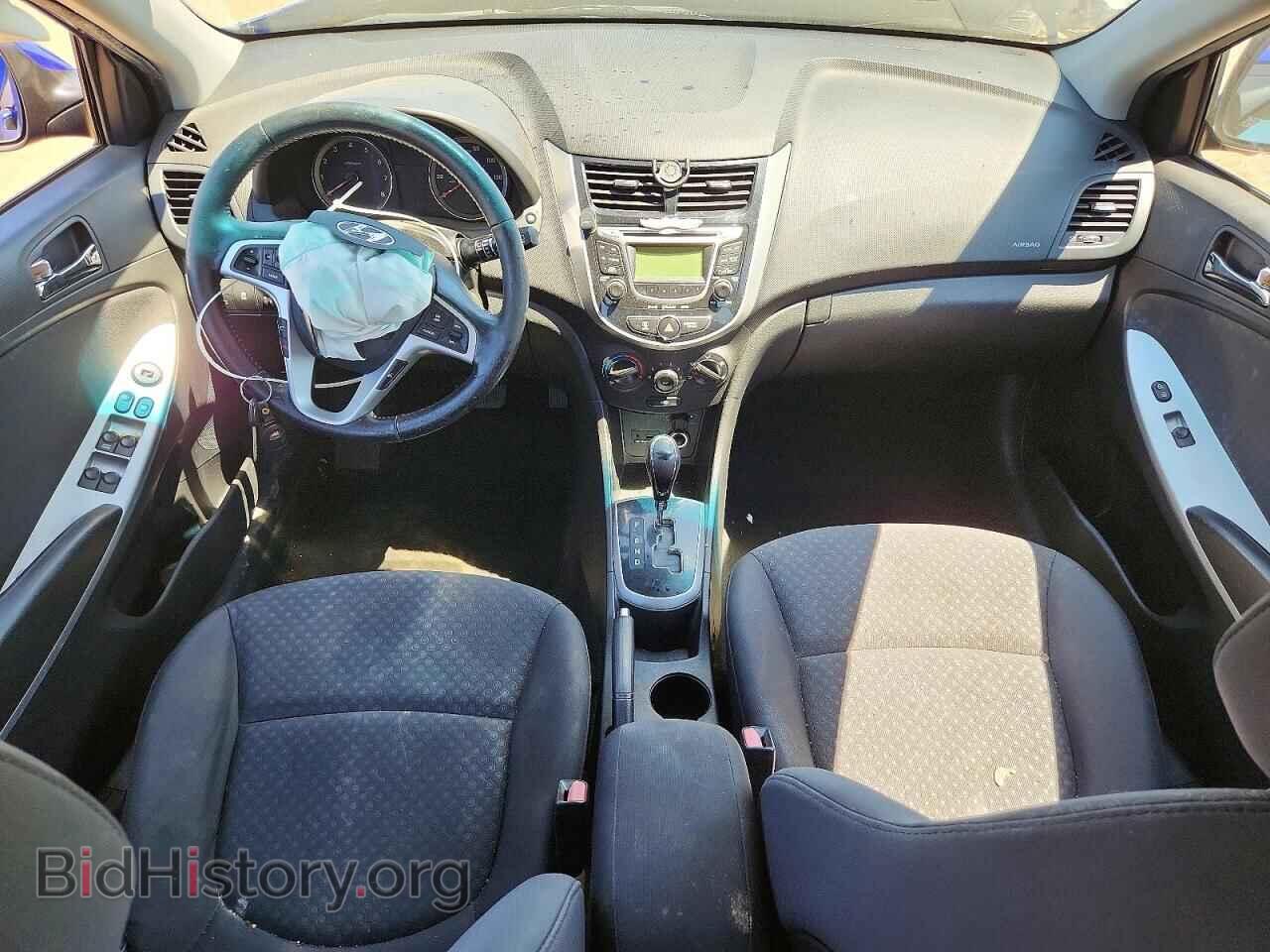 2012 HYUNDAI ACCENT - VIN: KMHCU5AEXCU022914 - Фото 8