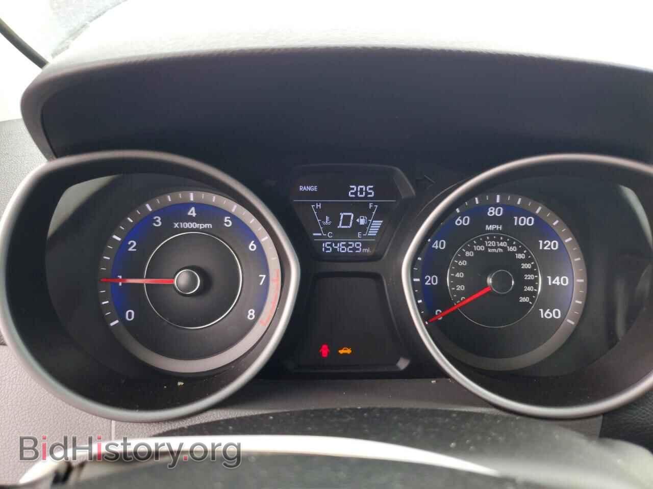 2014 HYUNDAI ELANTRA - VIN: KMHDH4AE9EU165214 - Фото 9