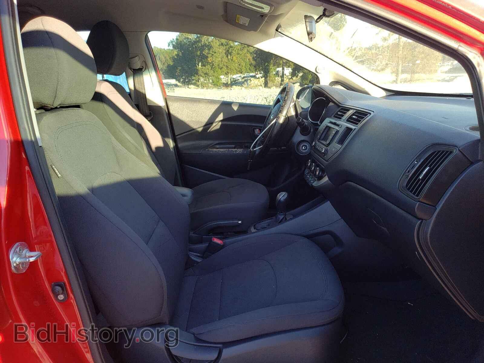 2013 KIA RIO - VIN: KNADN4A36D6150052 - Фото 5