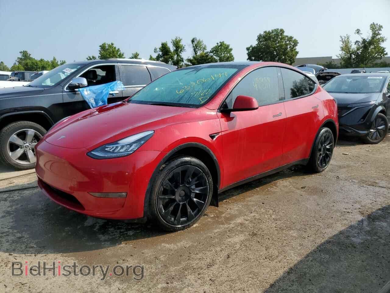 Photo 7SAYGDEE0NF460877 - TESLA MODEL Y 2022
