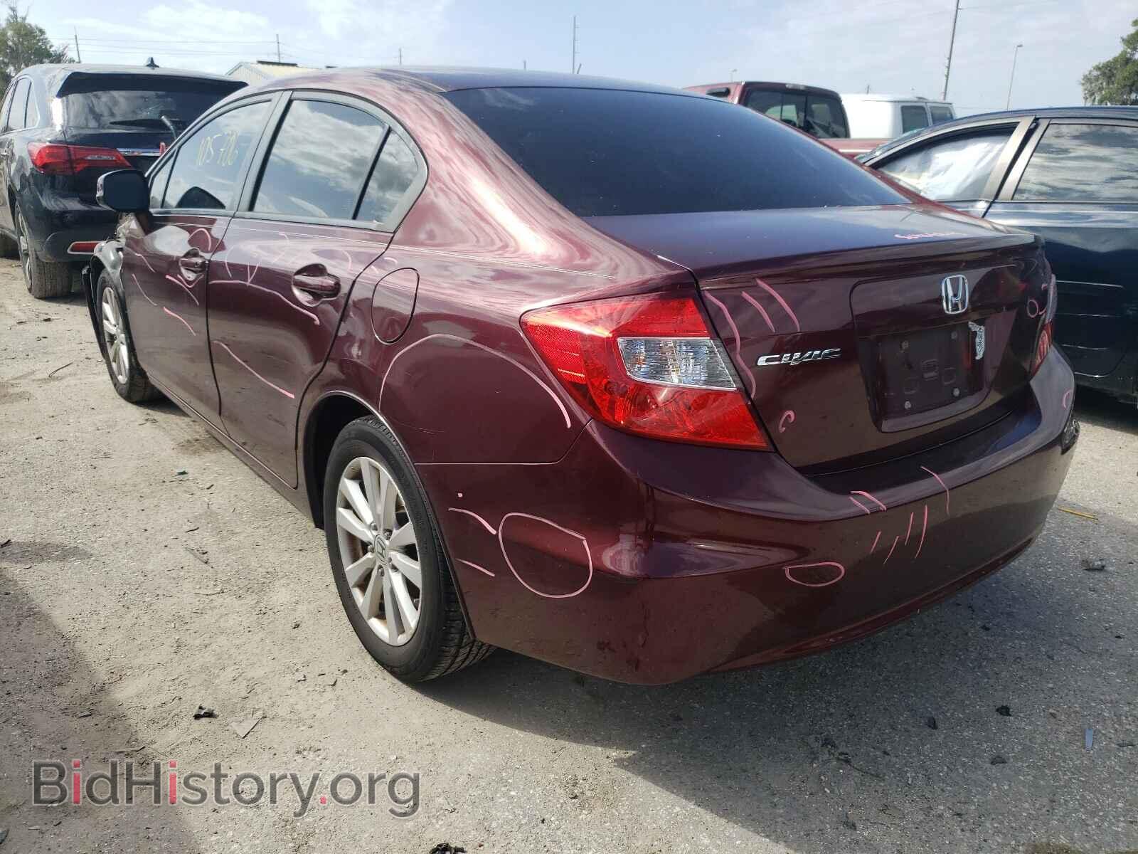 2012 HONDA CIVIC - VIN: 19XFB2F86CE109328 - Фото 3
