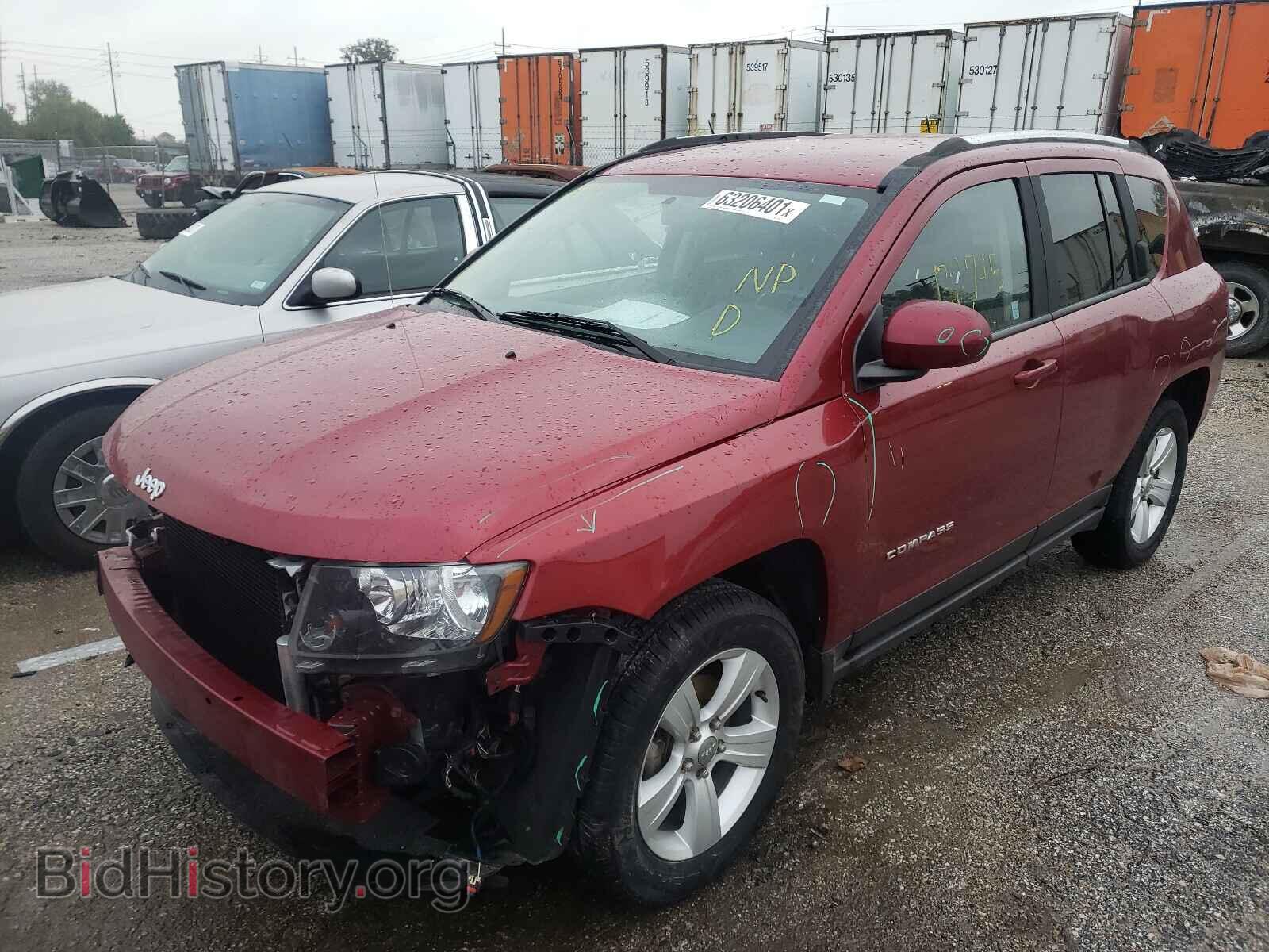 2014 JEEP COMPASS - VIN: 1C4NJCEA7ED678752 - Фото 2