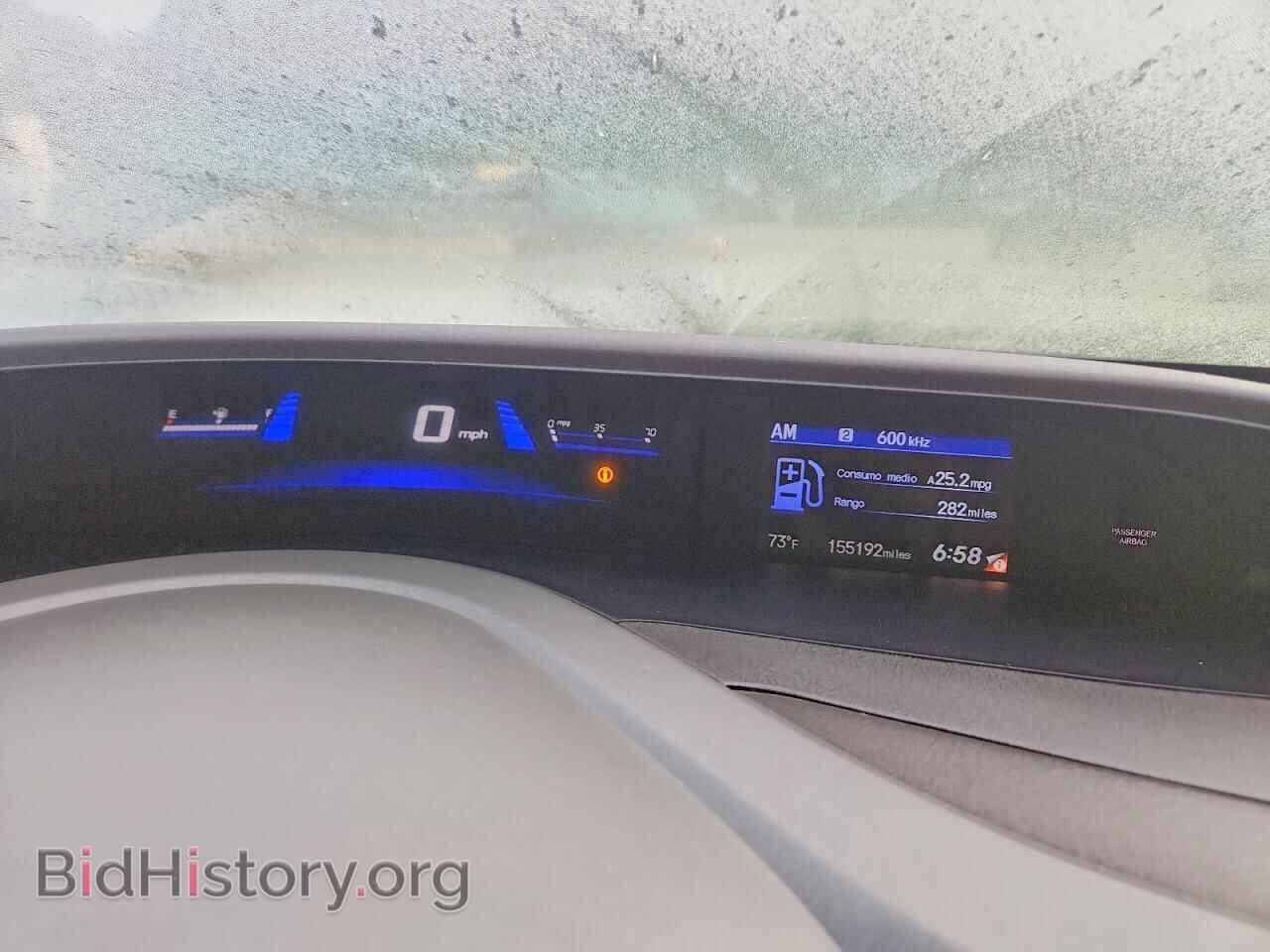 2012 HONDA CIVIC - VIN: 19XFB2F86CE382558 - Фото 9