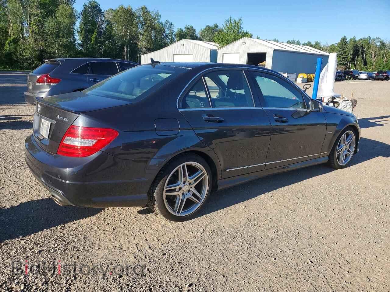 2012 MERCEDES-BENZ C-CLASS - VIN: WDDGF8JB0CA601022 - Фото 3