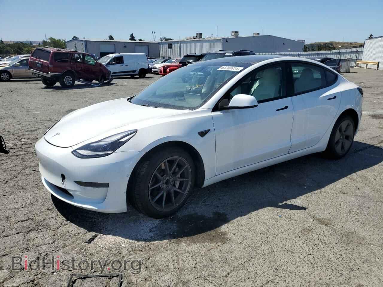 Photo 5YJ3E1EA7MF018511 - TESLA MODEL 3 2021