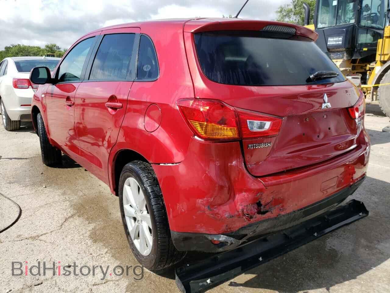 2014 MITSUBISHI OUTLANDER - VIN: 4A4AP3AUXEE028264 - Фото 2
