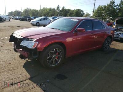 2012 Chrysler 300, бордовый — VIN 2C3CCAAG2CH234697, Copart
