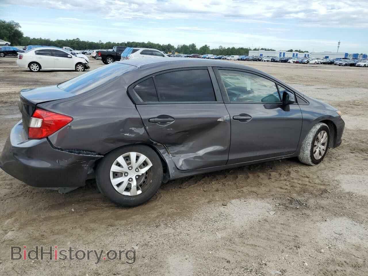 2012 HONDA CIVIC - VIN: 2HGFB2F55CH596632 - Фото 3