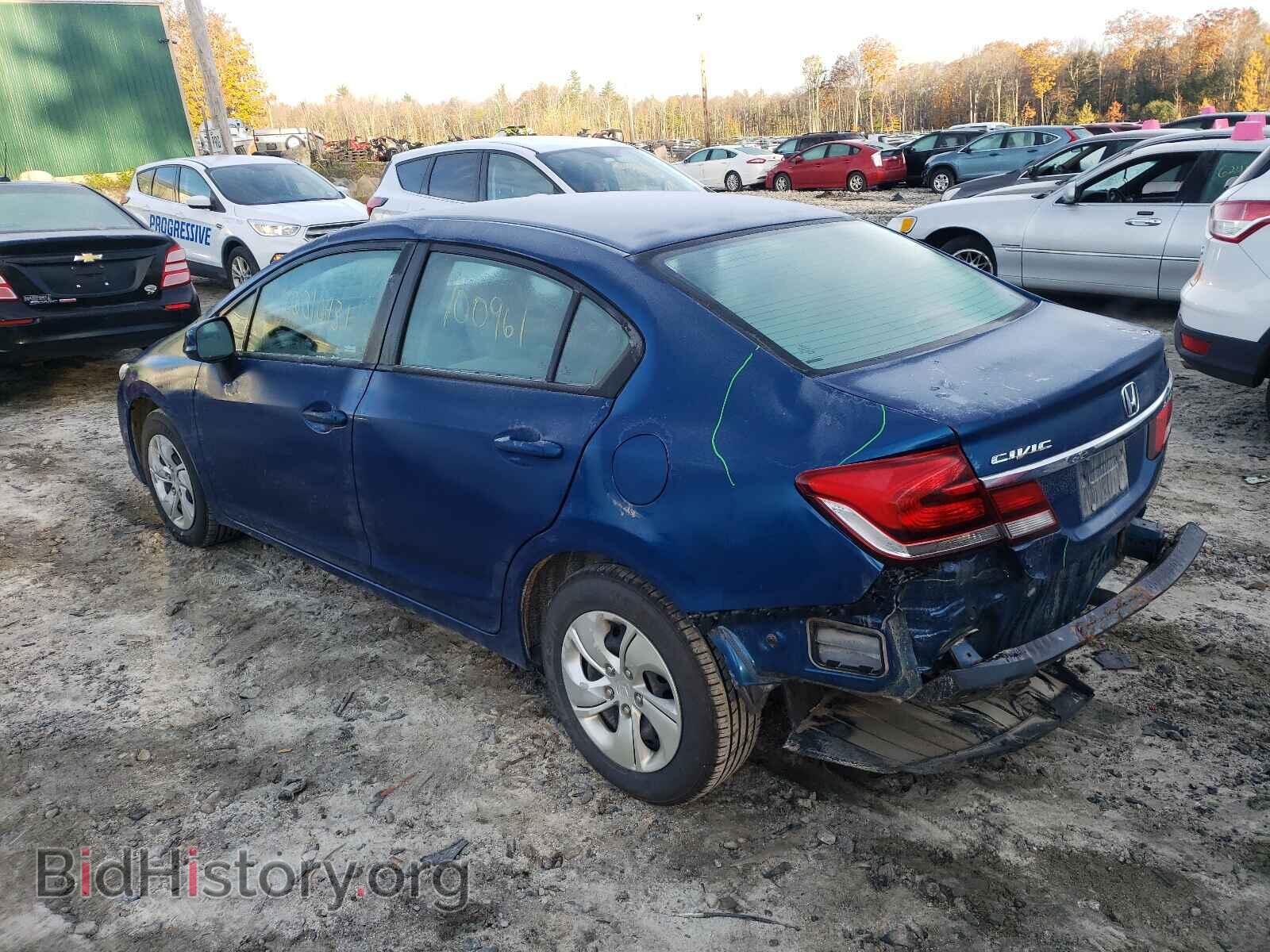 2013 HONDA CIVIC - VIN: 19XFB2F59DE265659 - Фото 3
