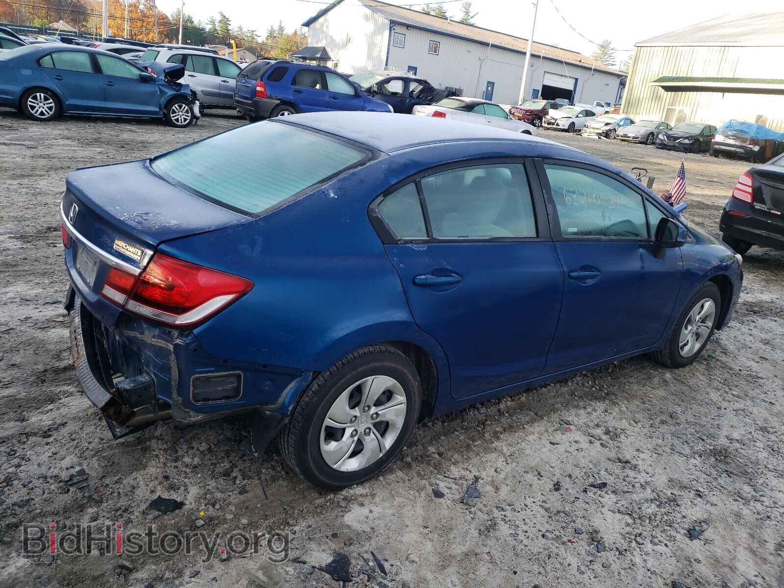 2013 HONDA CIVIC - VIN: 19XFB2F59DE265659 - Фото 4