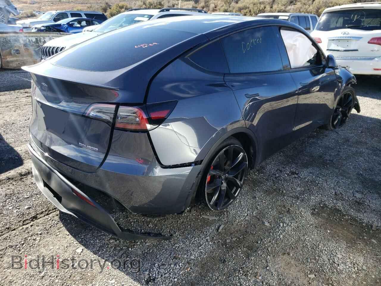 2021 TESLA MODEL Y - VIN: 5YJYGDEF1MF252575 - Photo 4