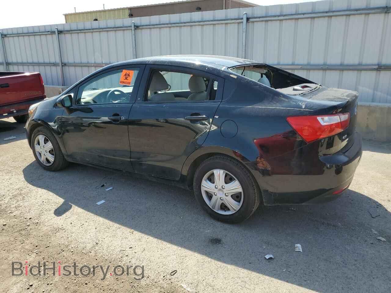 2013 KIA RIO - VIN: KNADM4A36D6132928 - Фото 2