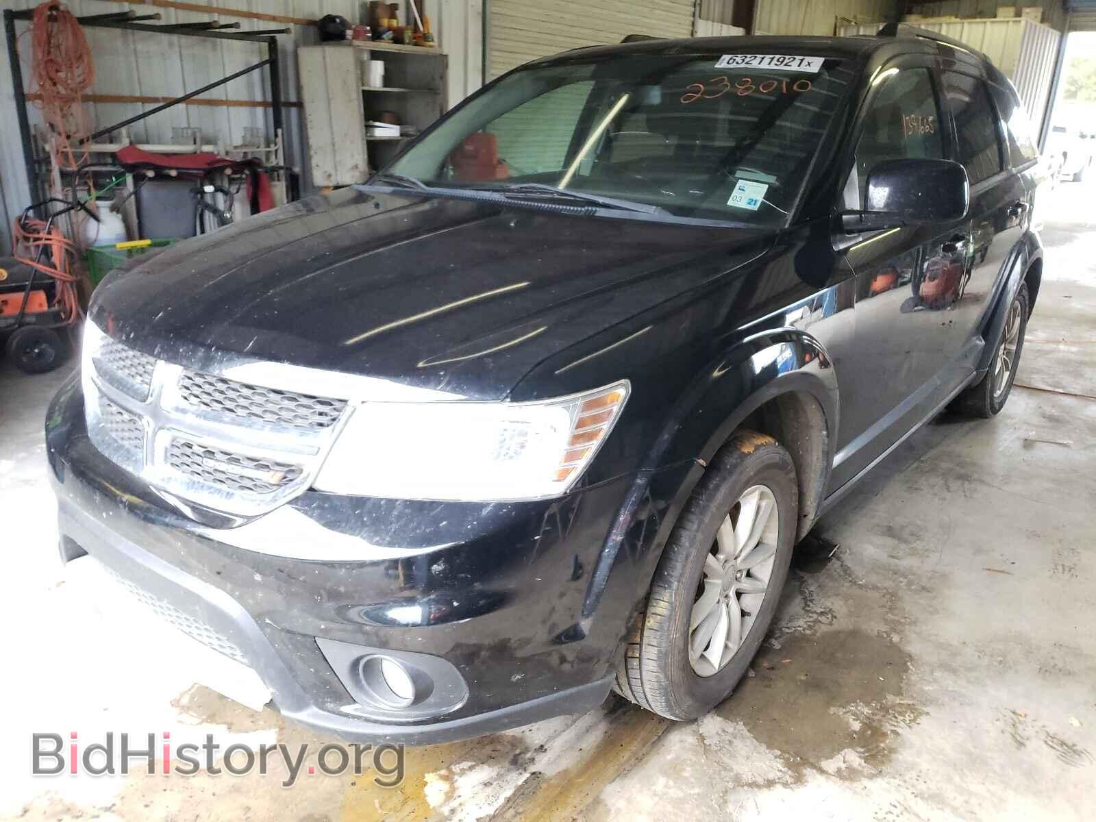 2016 DODGE JOURNEY - VIN: 3C4PDCBB7GT238010 - Фото 2