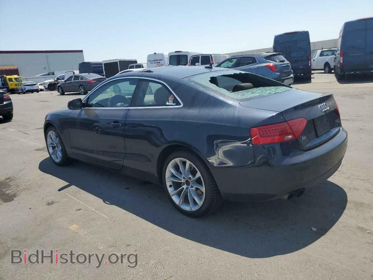2013 AUDI A5 - VIN: WAULFAFR8DA060922 - Photo 2